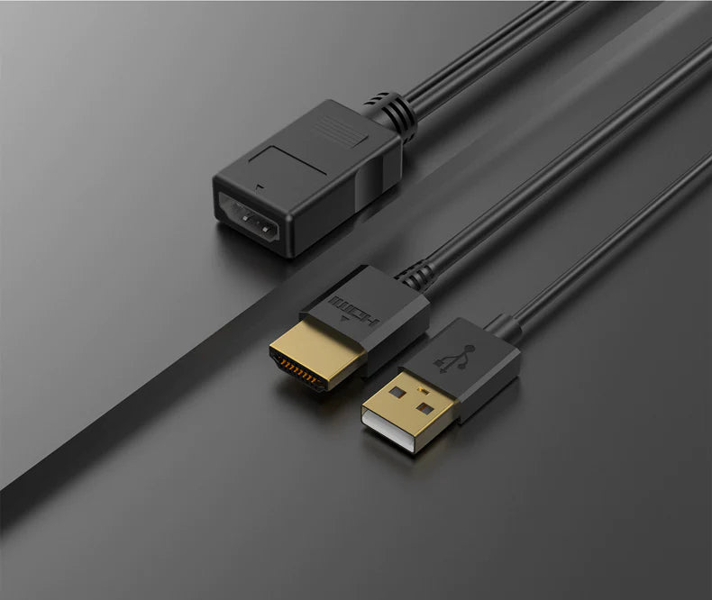 GOOVIS HDMI Cable with USB-0.8M