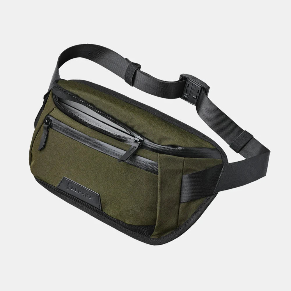 ALPAKA Bravo Sling Mini V2 側肩包｜結合 X-Pac 防水材質與 Axoflux 再生纖維設計