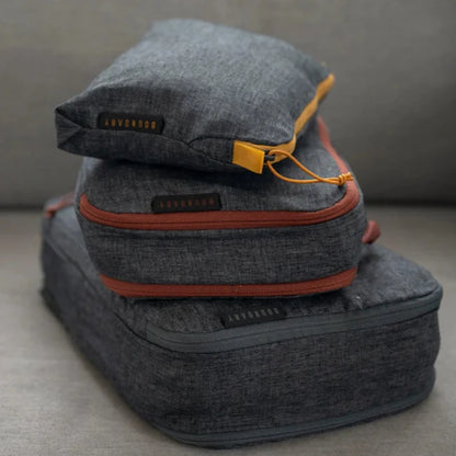 BOUNDARY SUPPLY Hemp Packing Cubes 立體旅行收納包