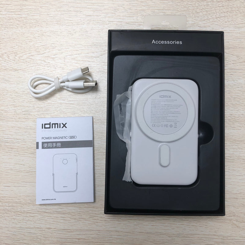 IDMIX Q5W 磁吸無線支架式充電寶 5000mAh