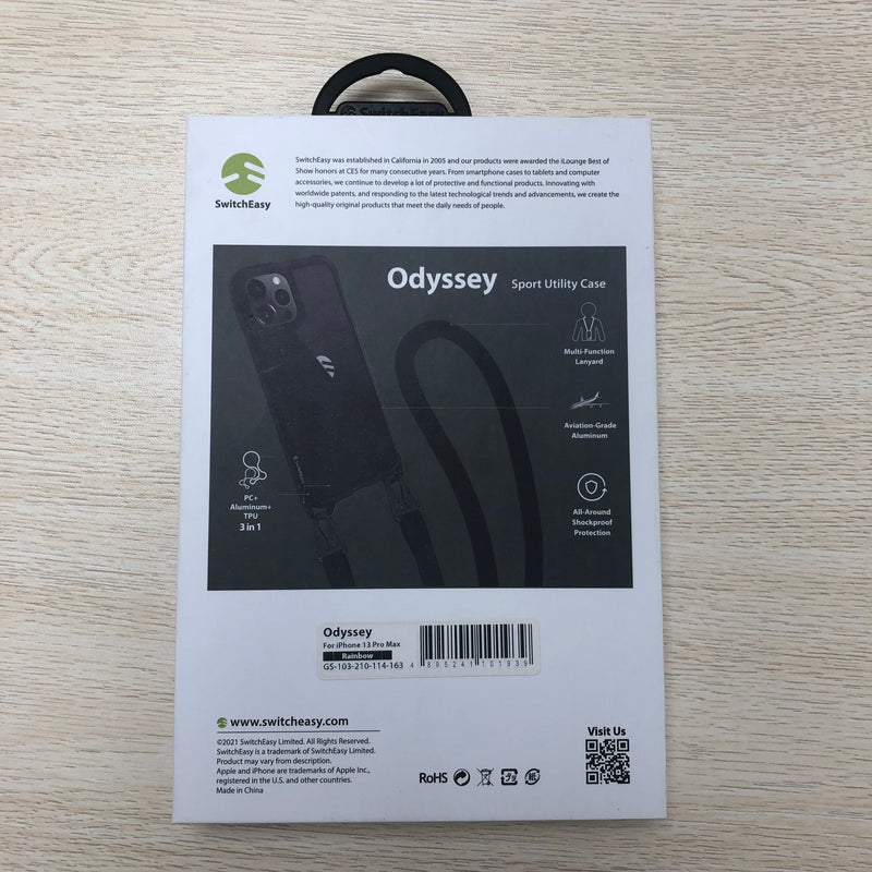 SWITCHEASY Odyssey iPhone 13 Pro Max 金屬框保護殼連掛繩