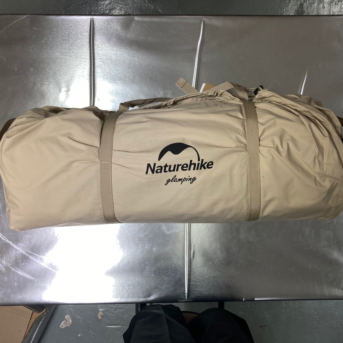 Naturehike 亙 戶外加厚雙人金字塔帳篷 NH20ZP011 #1874 ( 陳列品/瑕疵品特價出售 )