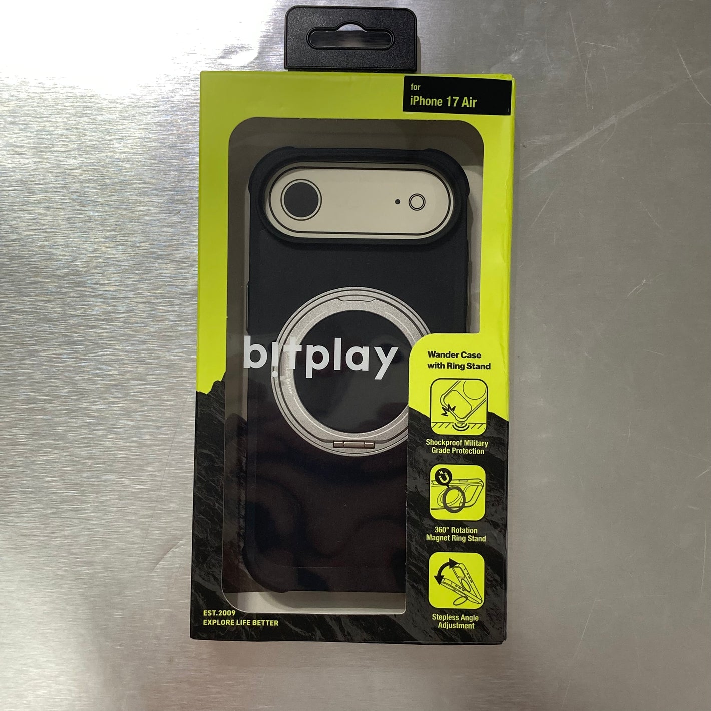 BITPLAY Wander Case With Ring Stand for iPhone 17 Series | 防摔磁吸支架手機殼 #1849 ( 陳列品/瑕疵品特價出售 )