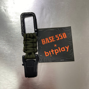 BITPLAY x Base550 Carabiner｜手工編織瞬扣夾 #1959( 陳列品/瑕疵品特價出售 )