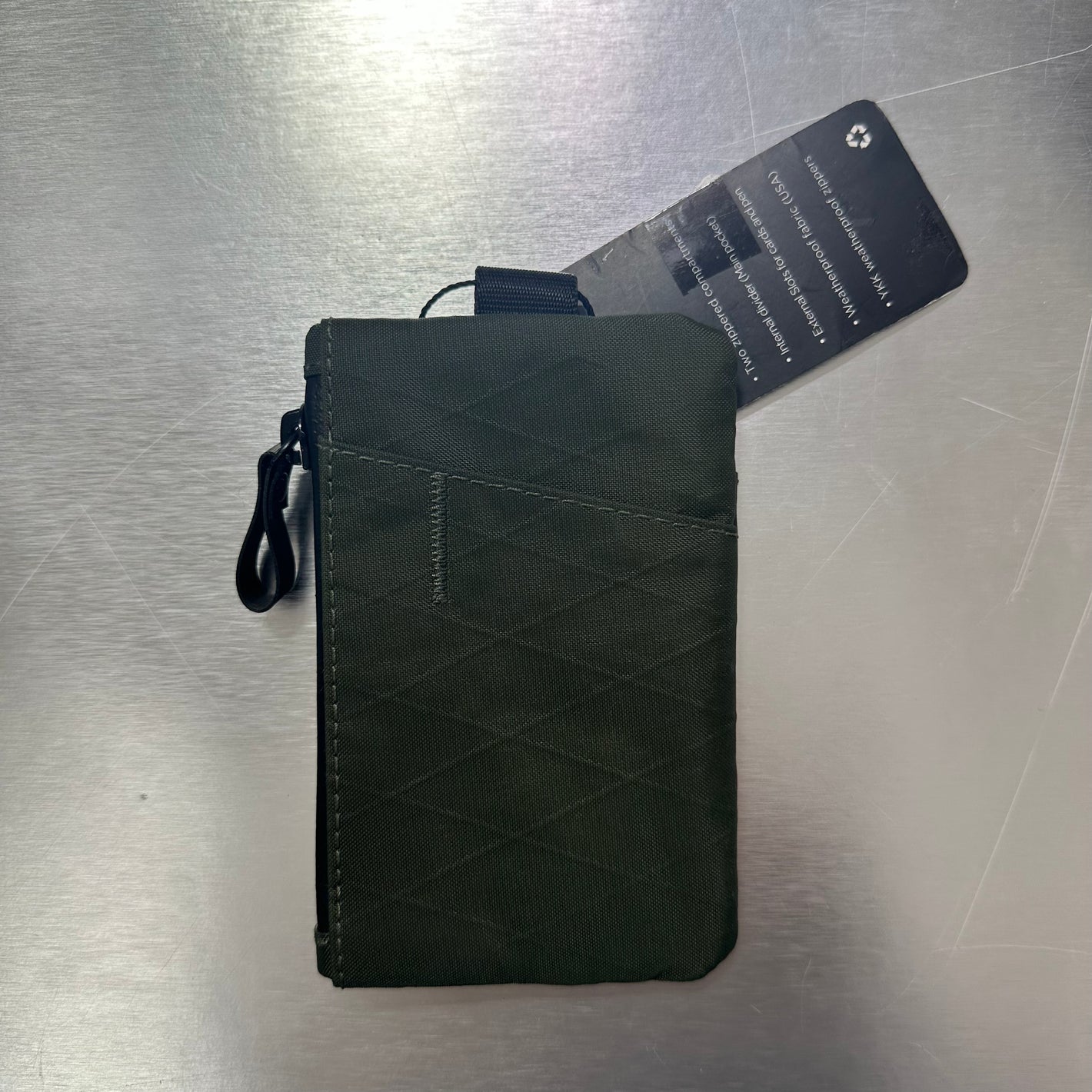 ALPAKA Zip Cardholder 拉鏈卡套#1823 ( 陳列品/瑕疵品特價出售 )
