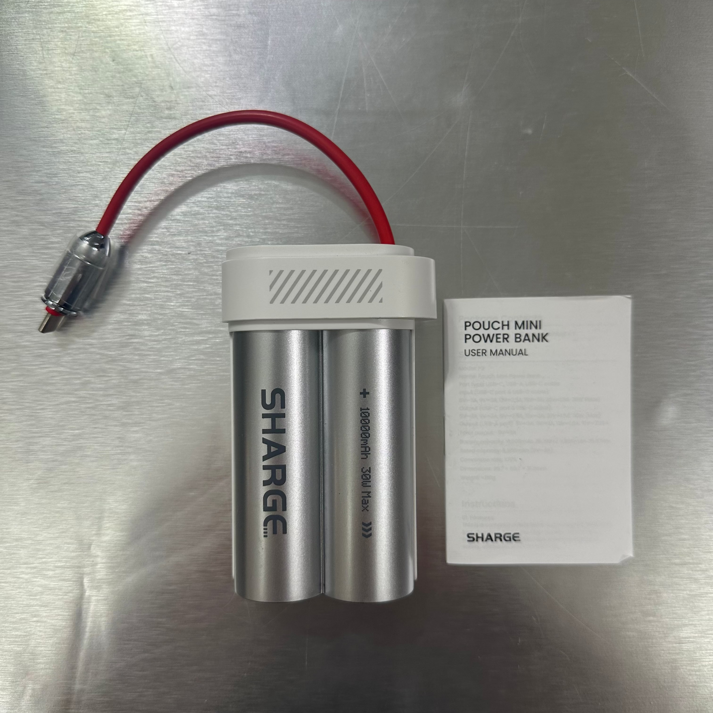 【3C安全認證】 SHARGE Pouch Mini 10000mAh 行動電源 #1936 ( 陳列品/瑕疵品特價出售 )