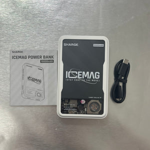 【3C安全認證】SHARGE ICEMAG 磁吸行動電源 10000mAh #1937 ( 陳列品/瑕疵品特價出售 )