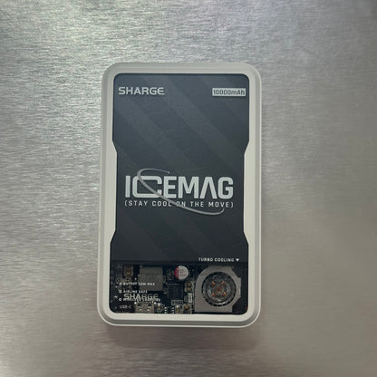 SHARGE ICEMAG 磁吸行動電源 10000mAh #1938 ( 陳列品/瑕疵品特價出售 )
