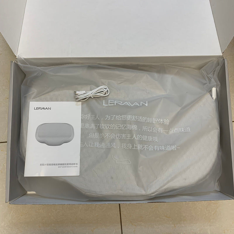 LERAVAN AI智能頸椎按摩睡眠枕