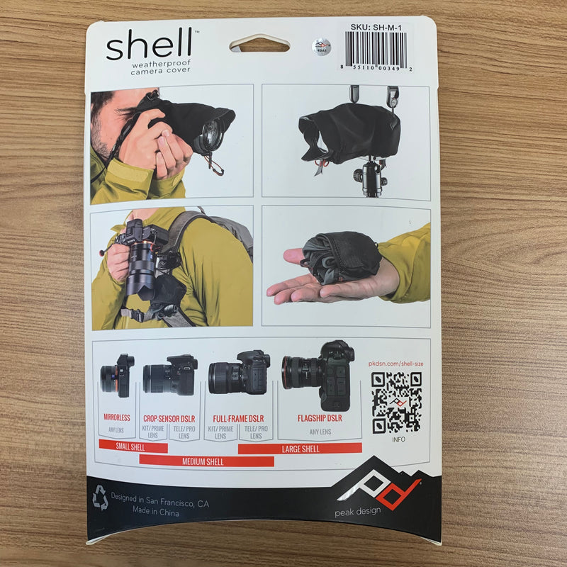 美國 Peak Design Shell Camera Cover 相機套