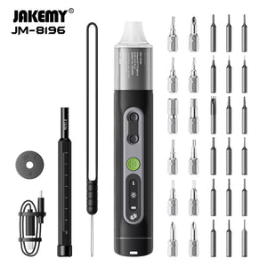 JAKEMY 35合1 一體式精密電動螺絲刀 JM-8196｜ 35 合 1 全功能套裝
