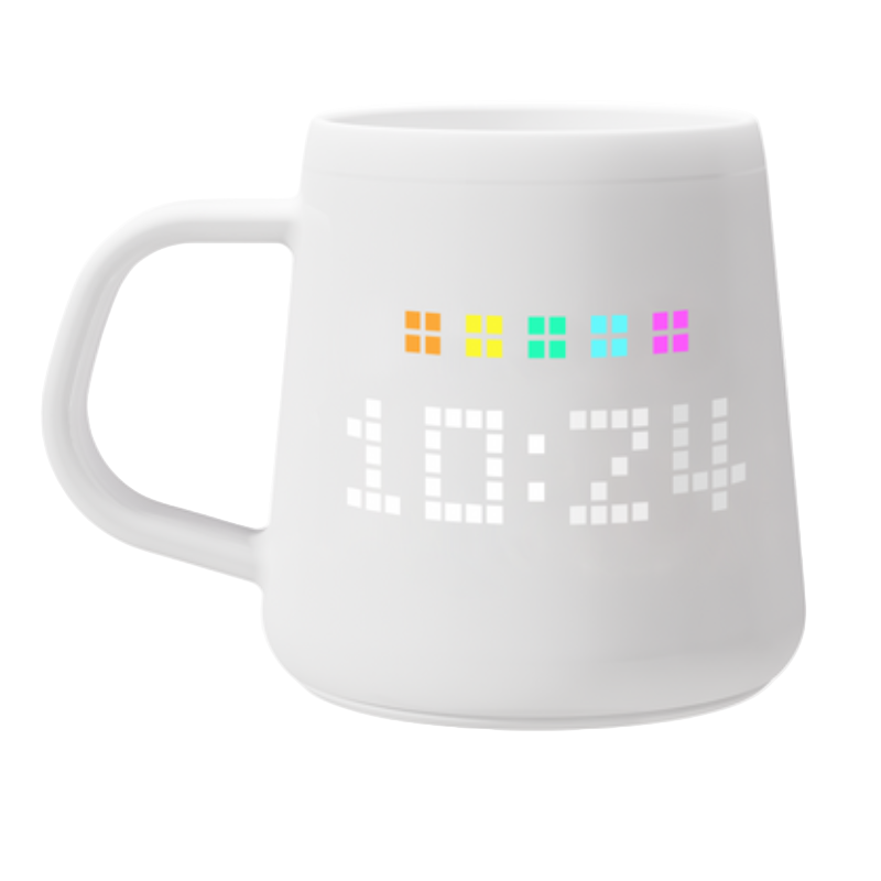 PIXELMUG P1 智能像素顯示杯左邊展示
