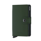 SECRID Miniwallet Matte Satin Steel 真皮防盜銀包 ｜一鍵彈出卡槽｜RFID防盜保護