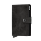 SECRID Miniwallet Matte Satin Steel 真皮防盜銀包 ｜一鍵彈出卡槽｜RFID防盜保護