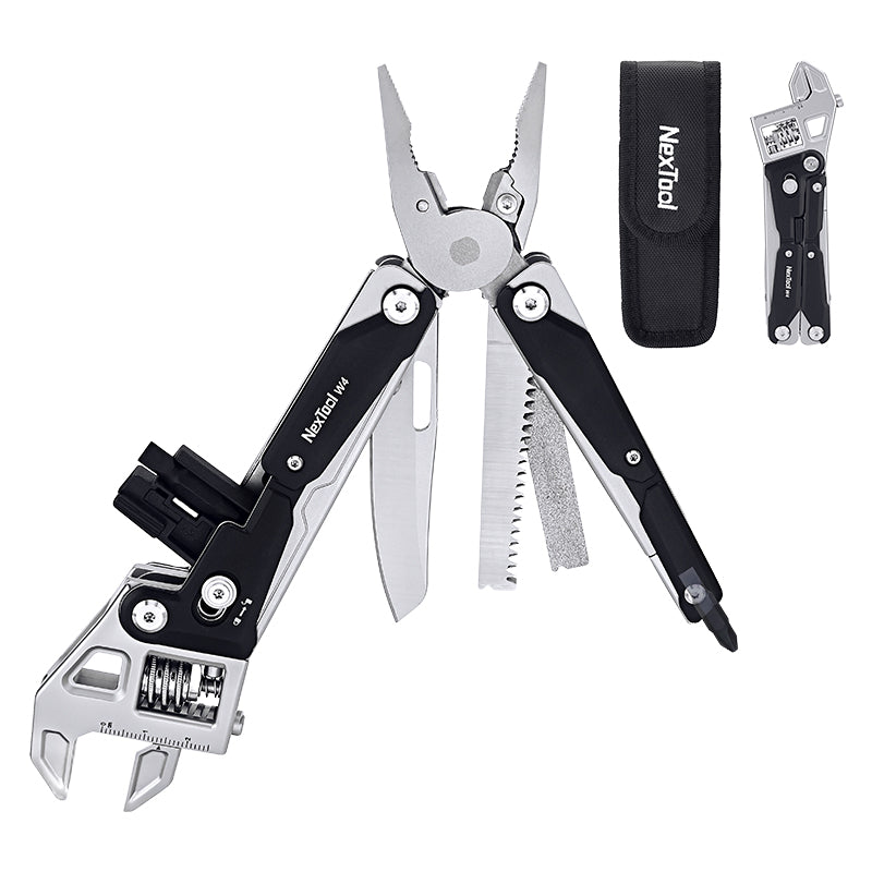 NexTool W4 可調式棘輪多功能工具，11 合 1 設計，適合日常維修與戶外使用