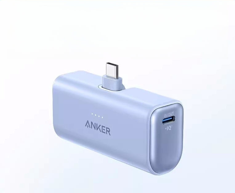 ANKER Nano Power Bank 5000mAh 摺疊式充電頭行動電源 A1653