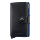 SECRID Miniwallet Matte Satin Steel 真皮防盜銀包 ｜一鍵彈出卡槽｜RFID防盜保護
