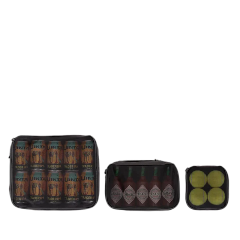 WANDRD Packing Cubes 旅行收納包｜透視網狀前面板，方便快速取用