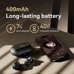 SANAG S9S 無線氣骨傳導耳機｜IPX4 防水設計｜長效續航能力