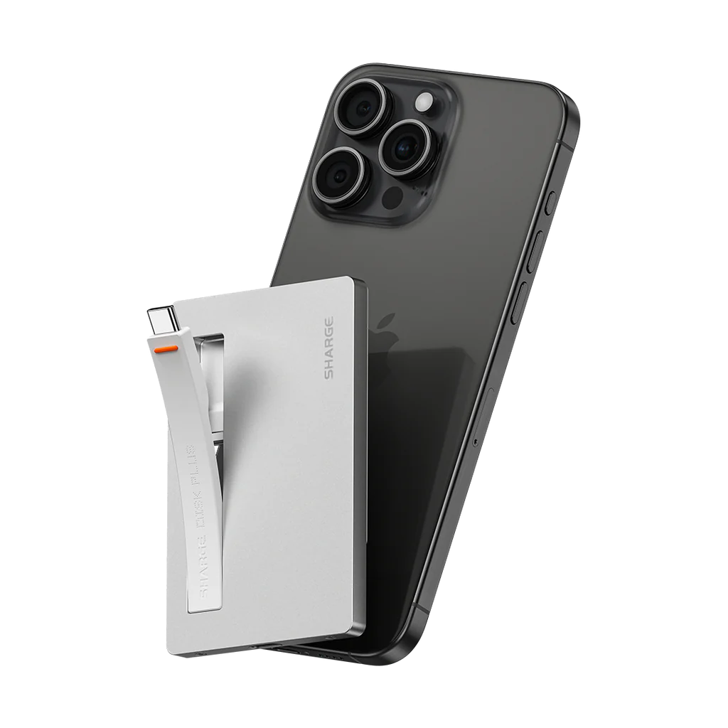 SHARGE Disk Plus 磁吸超薄硬碟盒 - 極簡設計，支援 4TB SSD