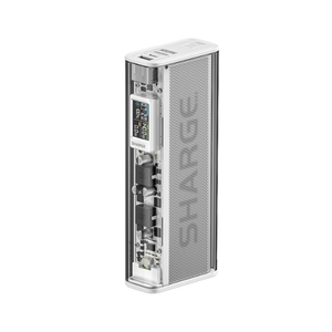 SHARGE 140W 透明快充行動電源｜20000mAh 大容量｜支援 PD3.0
