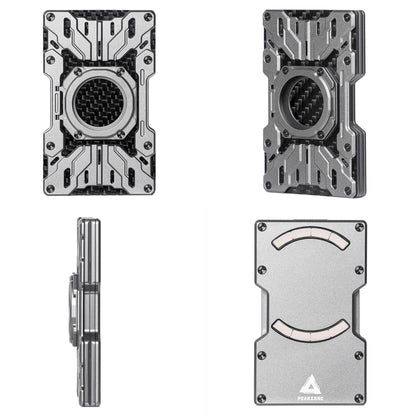 PEAKZOOC Mechguard 多功能磁吸支架RFID卡包｜內置碳纖維RFID屏蔽層