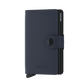 SECRID Miniwallet Matte Satin Steel 真皮防盜銀包 ｜一鍵彈出卡槽｜RFID防盜保護