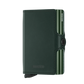 SECRID Twinwallet Optical Titanium Blue 真皮防盜銀包 ｜雙卡槽極大容量｜RFID防盜保護