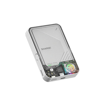 【3C安全認證】SHARGE ICEMAG 2 磁吸行動電源｜10000mAh + 支架 + 30W 快充