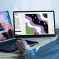 SleekView 15.6” 便攜式顯示器，適合遠程辦公、旅行與遊戲娛樂