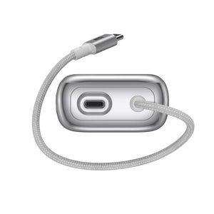 Zendure SuperMini Pro 配備 USB-C 雙接口與自帶線，可同時為多台設備快速充電