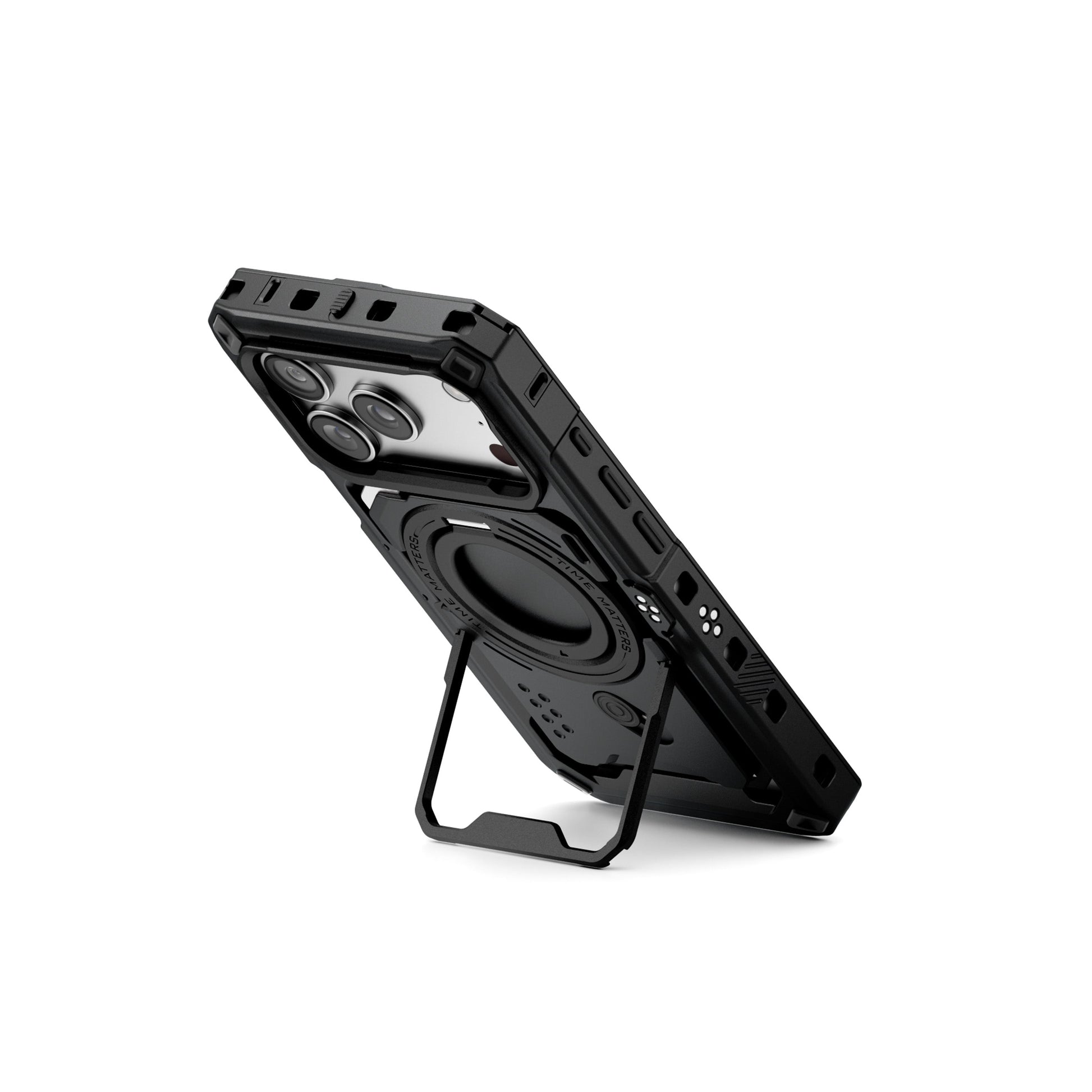 TILTA KHRONOS iPhone 17 Pro/Pro Max 保護殼展示正面外觀設計。