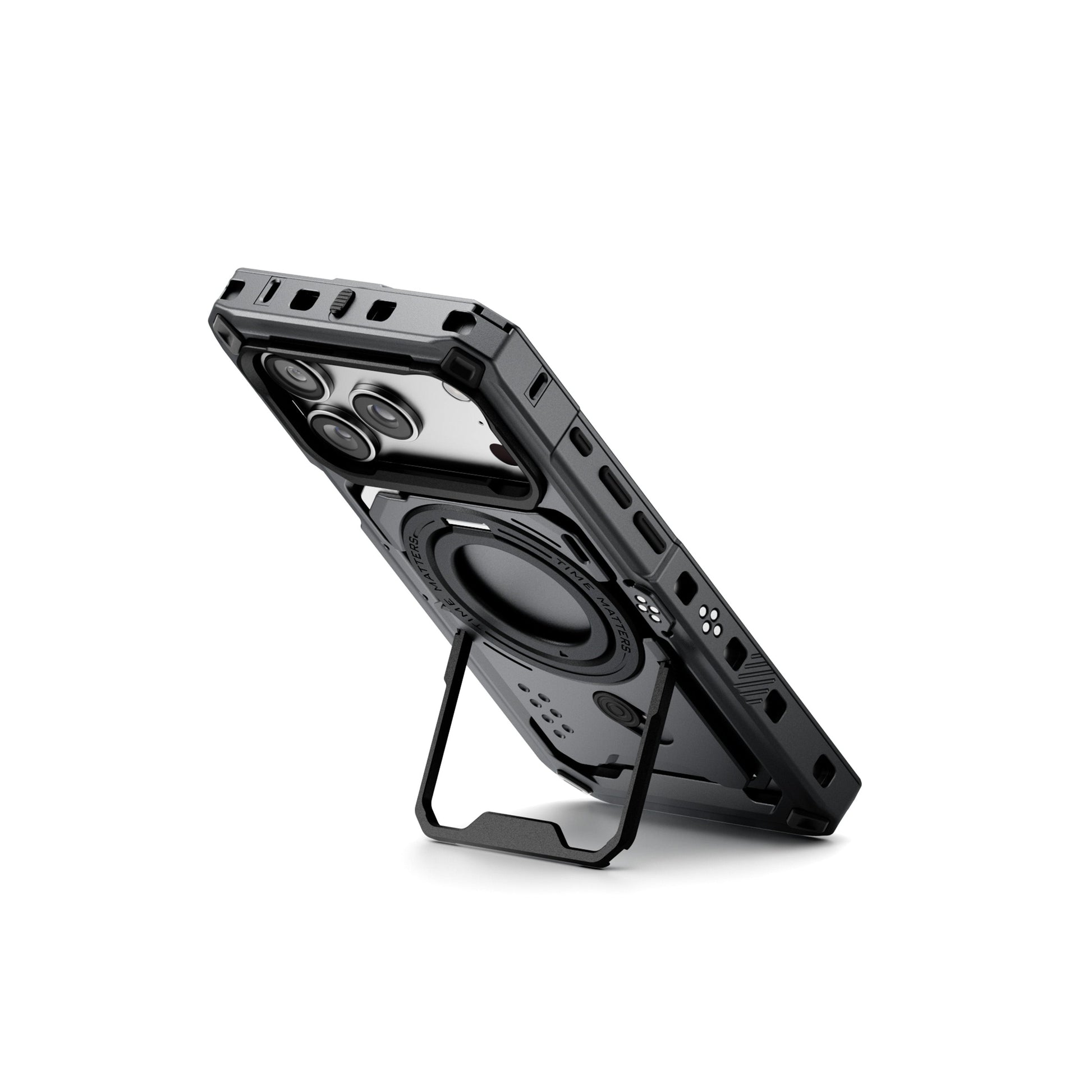 TILTA KHRONOS iPhone 17 Pro/Pro Max 保護殼展示正面外觀設計。