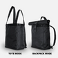 WANDRD Tote Backpack 20L 托特包｜外部採用高壓碳纖維複合材質，耐用且輕量
