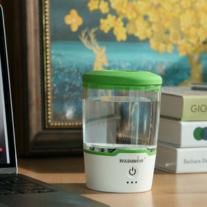 WASHWOW 自製漱口水機生成器 C2 - 隨時隨地製作漱口水，電解黑科技