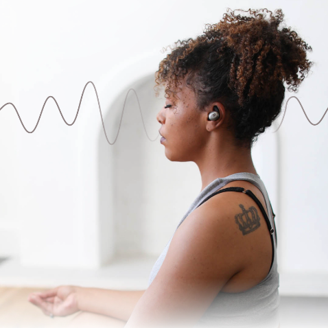 XROUND Hear AI 輔聽耳機 智能 AI 客製聽感調校｜多模式濾波降噪
