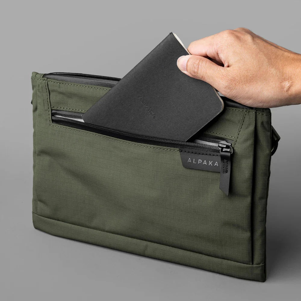 ALPAKA Zip Pouch Max V2 多功能側肩包｜適合日常通勤與旅行使用