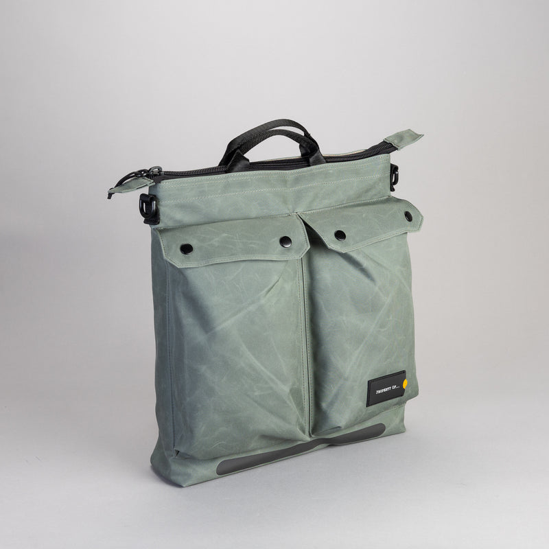 PROPERTY OF Zoe Bike Pack 蠟染帆布通勤背囊