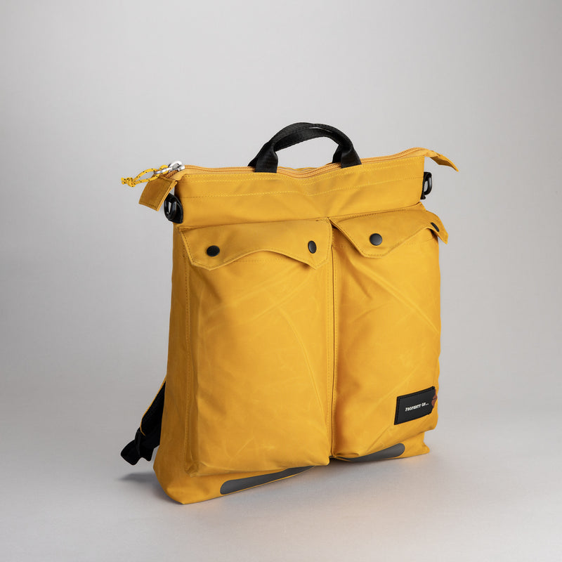 PROPERTY OF Zoe Bike Pack 蠟染帆布通勤背囊