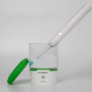 WASHWOW 自製漱口水機 C2｜30秒速成，電解黑科技，清新口氣