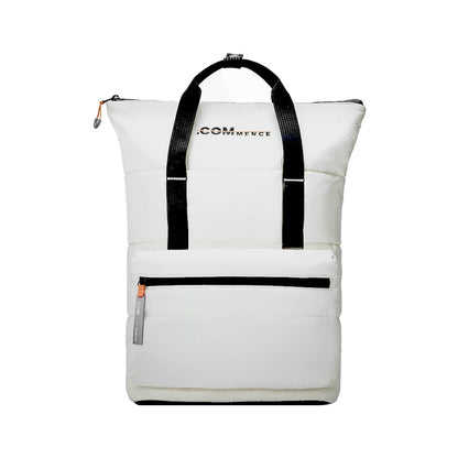 SUBTLE Commence Puff Geometric Backpack 泡芙幾何背囊 - 雪絨白款式