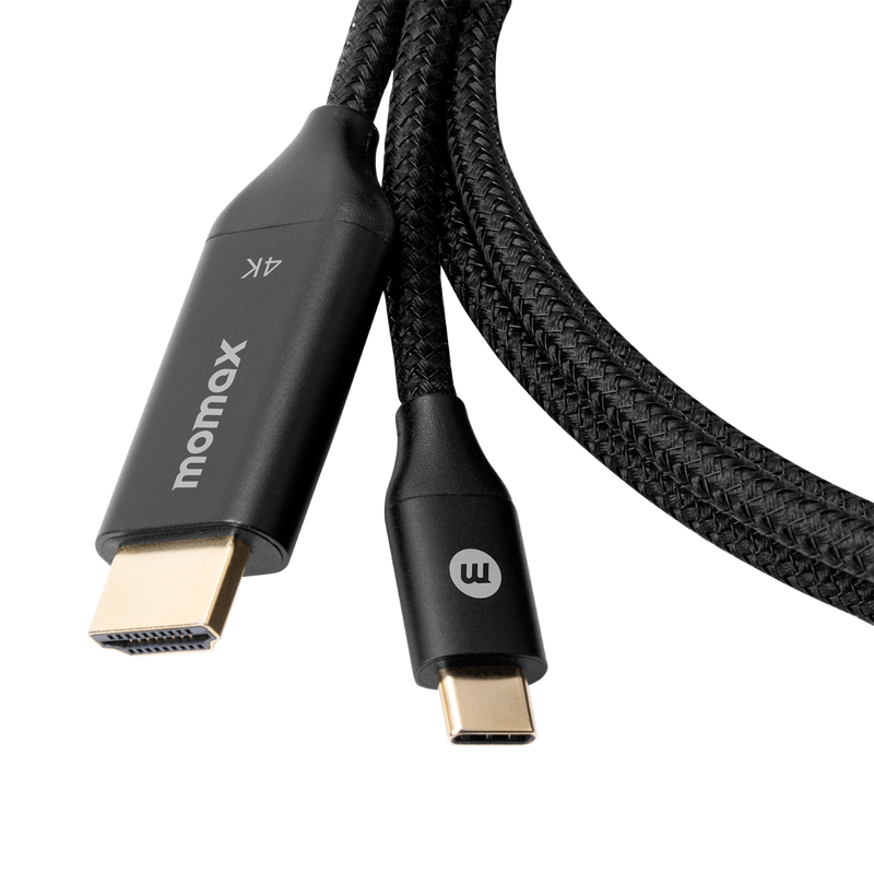 MOMAX Elite Link USB-C to HDMI 2.0 4K 連接線 2m DT3D