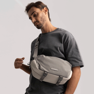 BAGSMART Soar 6L 防潑水相機斜孭袋｜底部腳架綁帶