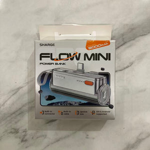 SHARGE Flow Mini 應急膠囊移動電源 5000mAh｜3C安全認證 #1715 ( 陳列品/瑕疵品特價出售 )