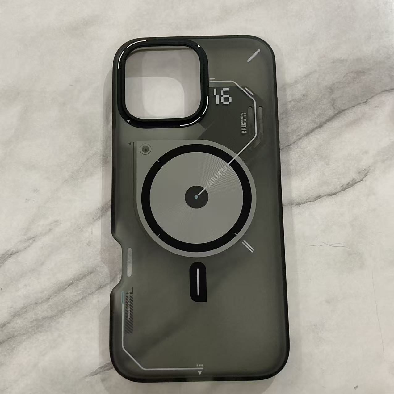 AULUMU 磨砂發光手機殼｜iPhone 16 Pro/Pro Max 專用 #1737 ( 陳列品/瑕疵品特價出售 )