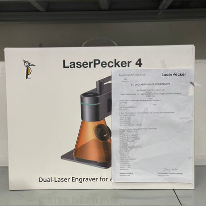 LASERPECKER 4 高速雙光源激光雕刻機 #1778 ( 陳列品/瑕疵品特價出售 )