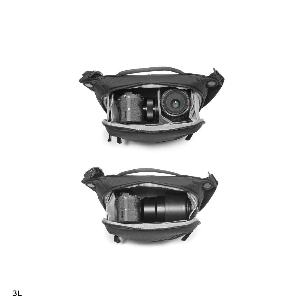 PEAK DESIGN Everyday Sling｜雙側 UltraZips™ 防水拉鍊
