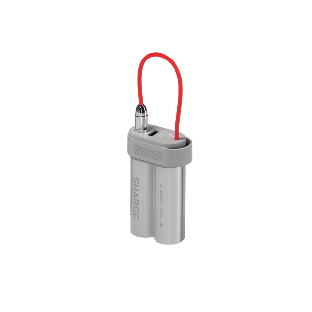 SHARGE Pouch Mini 10000mAh 行動電源｜尺寸精巧｜重量輕盈
