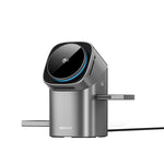 MAXCO Geometry II Qi2 三合一磁吸無線充電座 MW15｜全新 Qi2 無線充電技術，提供高效穩定的充電體驗