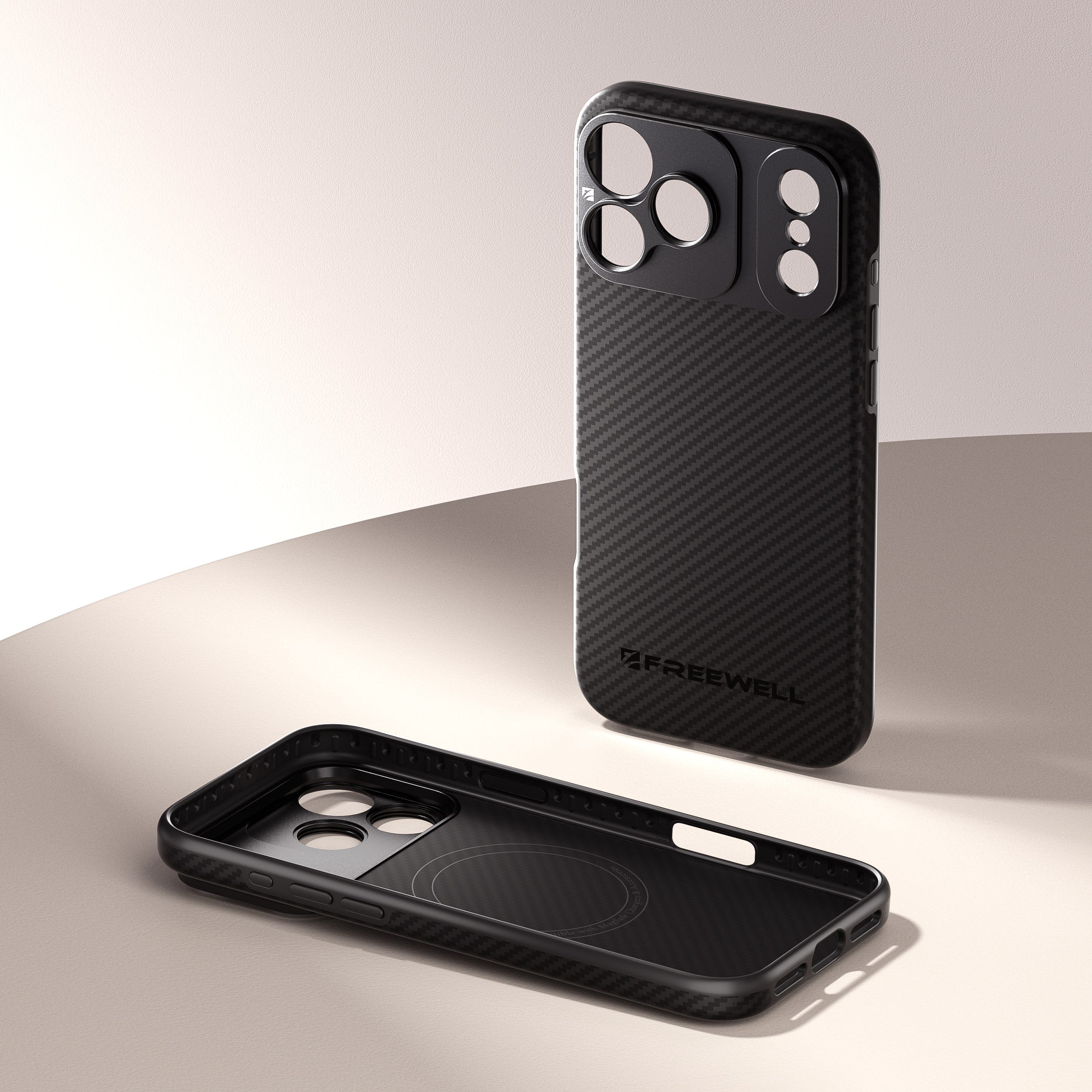 FREEWELL iPhone 17 Pro/Pro Max Filmmaker Case｜專業攝影保護殼｜磁